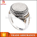 New charms Cubic Zirconia 925 Sterling Silver Man Ring Model